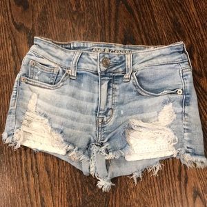 American eagle jean shorts